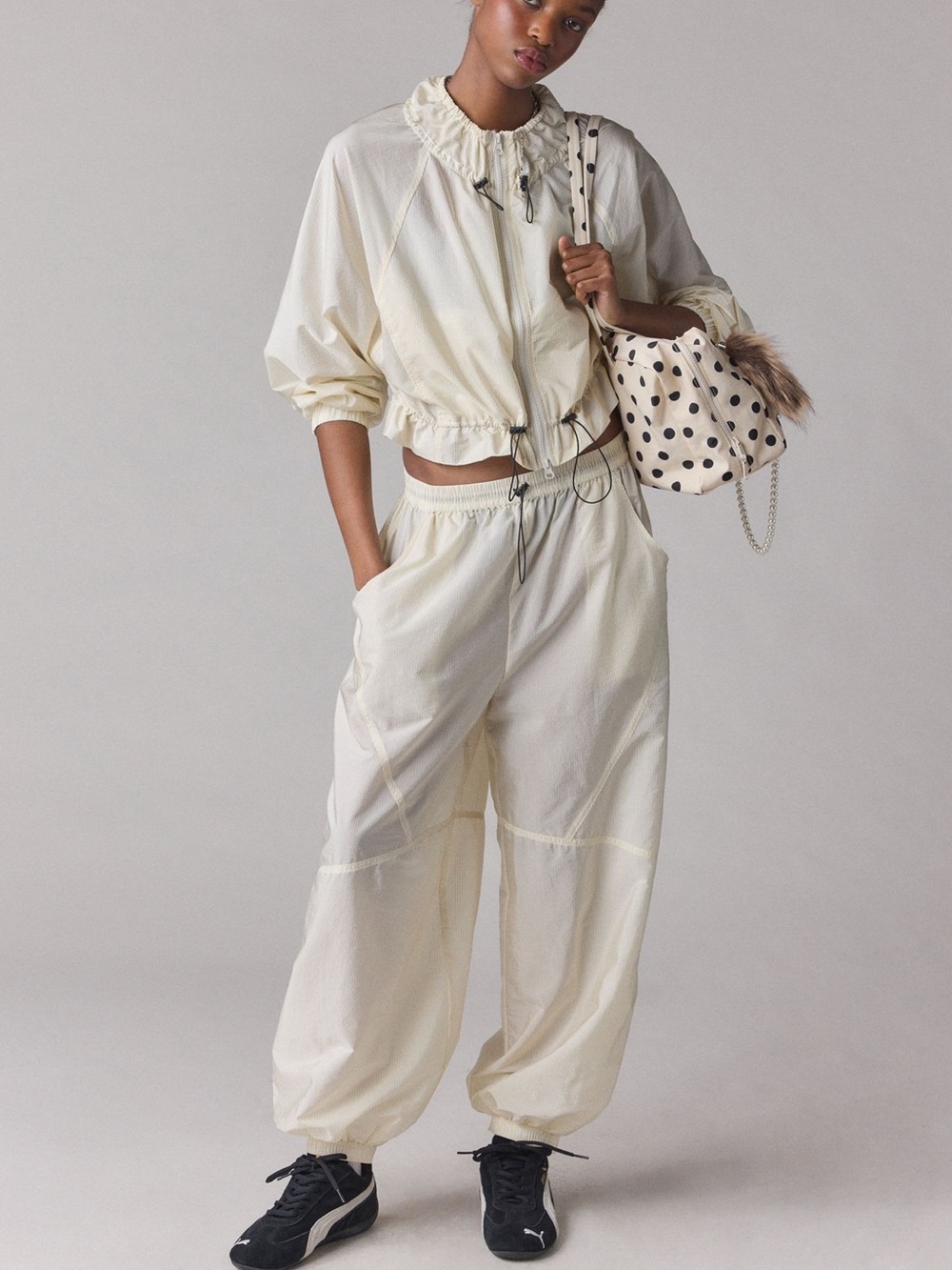 Urban Outfitters Out From Under On The Move Kai Balloon Track Pants NWT - Picture 5 of 5